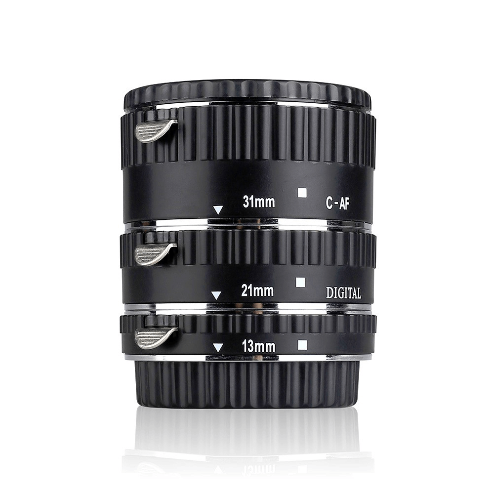 Tubos-de-Extensao-Macro-Meike-13mm-21mm-e-31mm-AF-Auto-Foco-para-Canon Tubos-de-Extensao-Macro-Meike-13mm-21mm-e-31mm-AF-Auto-Foco-para-Canon