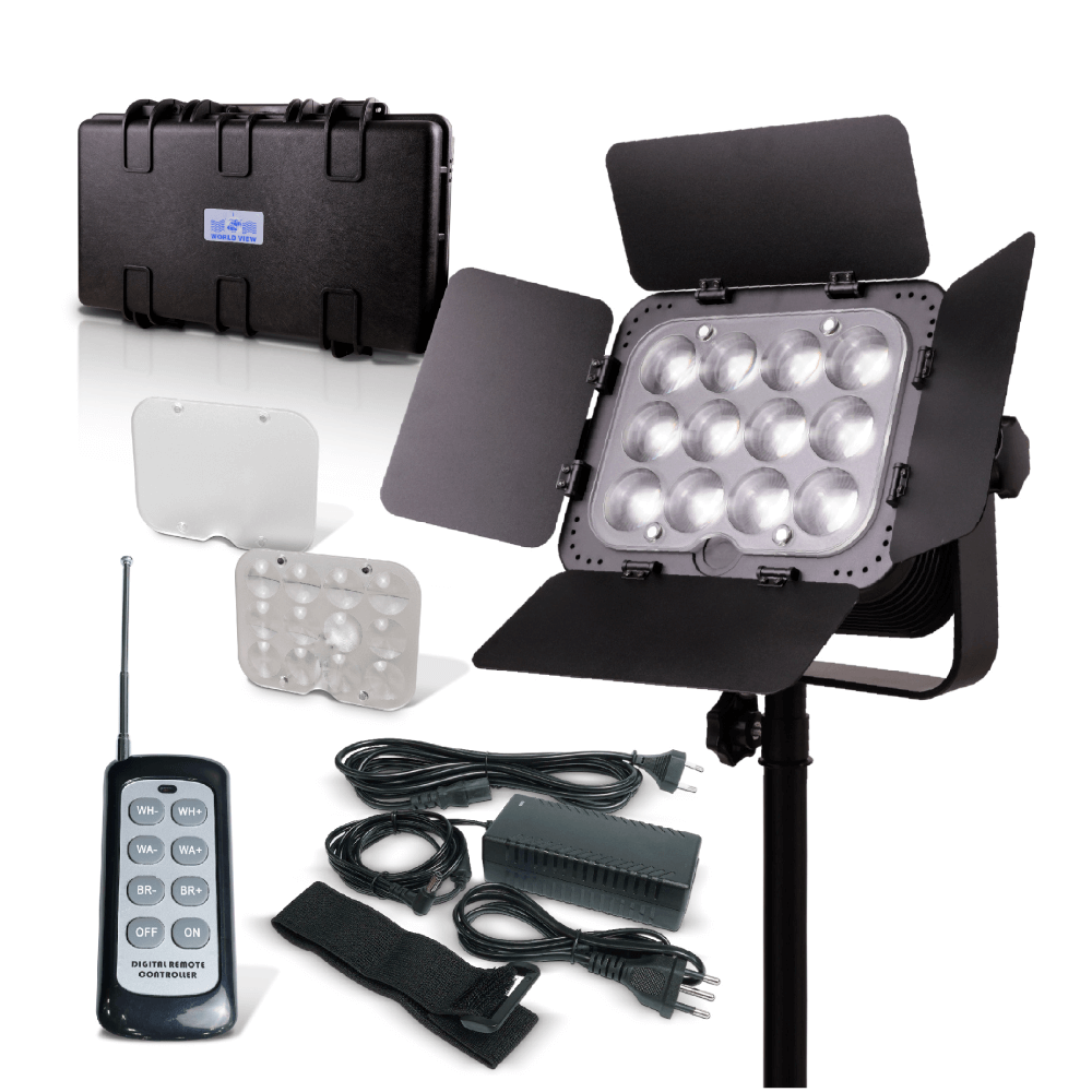 Iluminador-SunGun-Luz-Continua-12-Super-Leds-Bi-Color-Kit-Intermediario--Bivolt- Iluminador-SunGun-Luz-Continua-12-Super-Leds-Bi-Color-Kit-Intermediario--Bivolt-