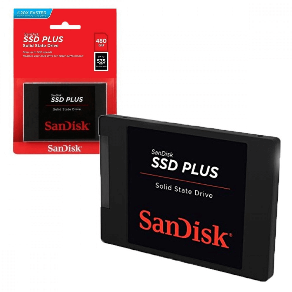 HD SSD Sandisk Plus G26 480gb 2.5