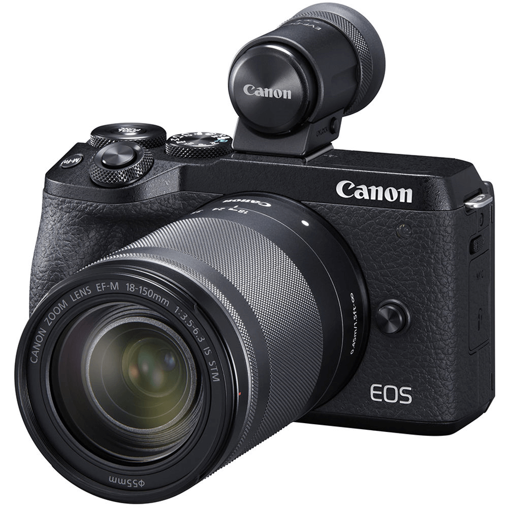 Canon EOS M6 MarkII Mirrorless 4K Lente 18-150mm - eMania Foto e Video