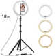 Kit-2x-Iluminadores-Led-Ring-Light-de-18----10--com-Tripe-e-Suporte-de-Celular