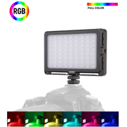 Iluminador-Led-RGB-LED-72R-Full-Color-Video-Light-Compacto-2200K-25000K-com-Bateria-Interna