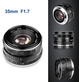 Lente-Meike-35mm-f-1.7-Manual-para-M4-3--Micro-Quatro-Tercos- Lente-Meike-35mm-f-1.7-Manual-para-M4-3--Micro-Quatro-Tercos-