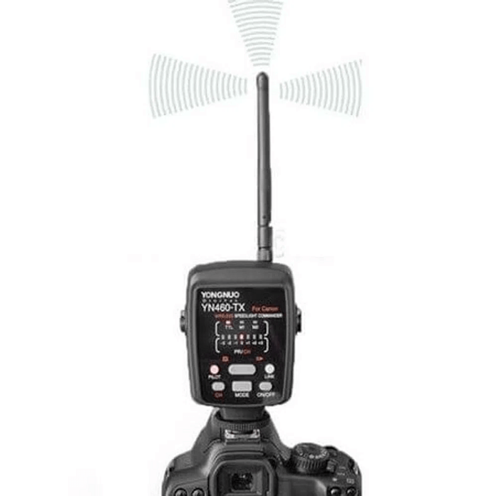 Transmissor Yongnuo YN460-TX Canon eMania Foto e Video - Technical View
