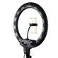 Iluminador-Circular-Led-Ring-Light-18----46cm-65W-USB-com-Fonte-Suporte-SmartPhone-Contole-Remoto-e-Bolsa Iluminador-Circular-Led-Ring-Light-18----46cm-65W-USB-com-Fonte-Suporte-SmartPhone-Contole-Remoto-e-Bolsa