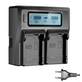 Carregador-Duplo-Rapido-para-Bateria-Canon-LP-8-com-USB--Bivolt-