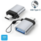 Mini Adaptador USB3.0 para USB-C OTG