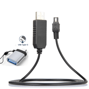 Cabo-de-Alimentacao-CA-AC-L200-USB-3.0-com-Adaptador-USB-C-para-Filmadoras-Sony-Handycam