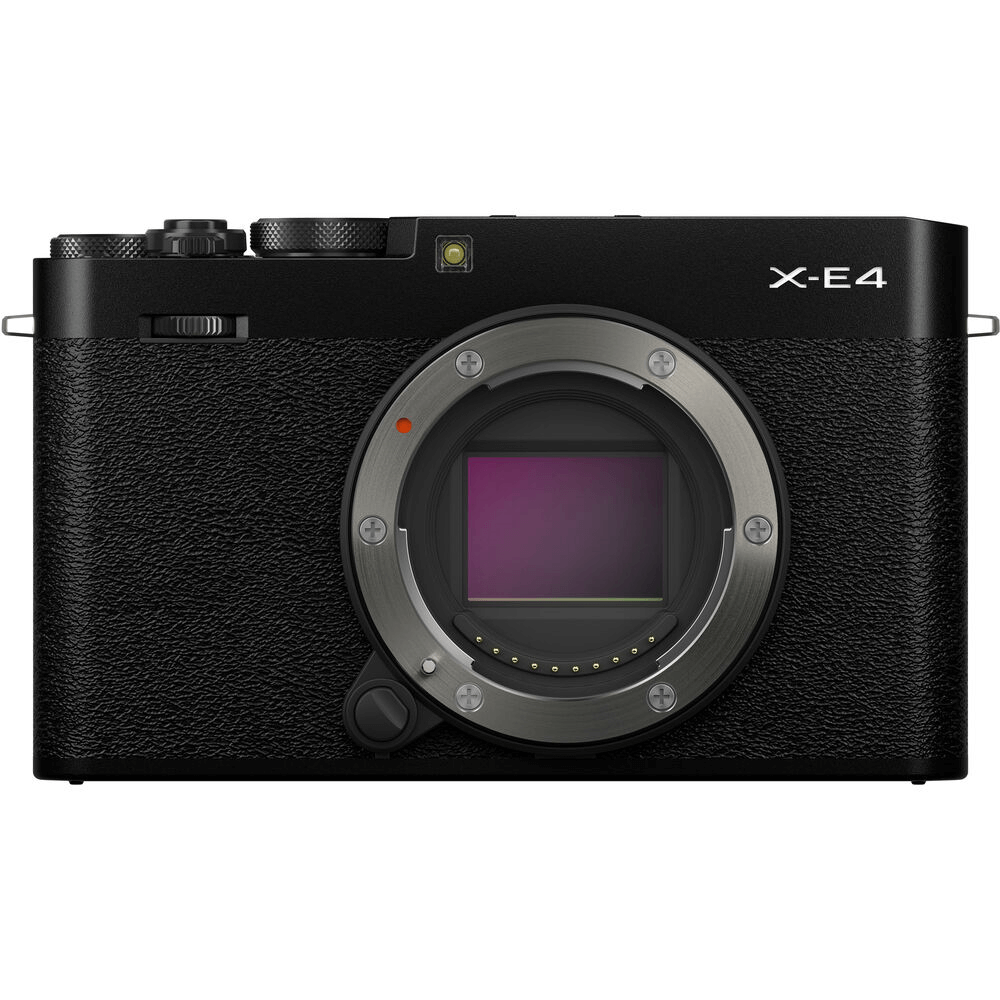 Mirrorless FujiFilm X-E4 4K Preta - eMania Foto e Video