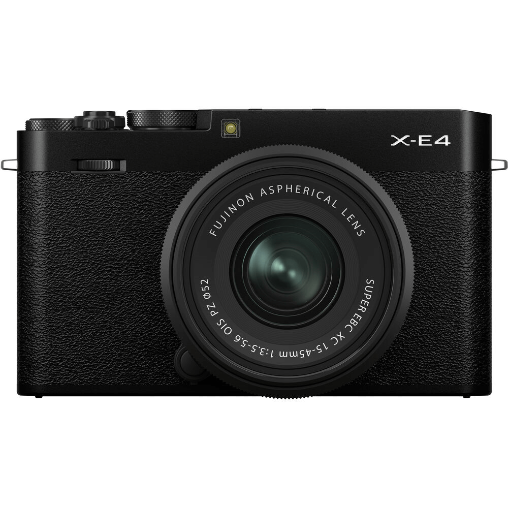 Mirrorless FujiFilm X-E4 4K Preta - eMania Foto e Video