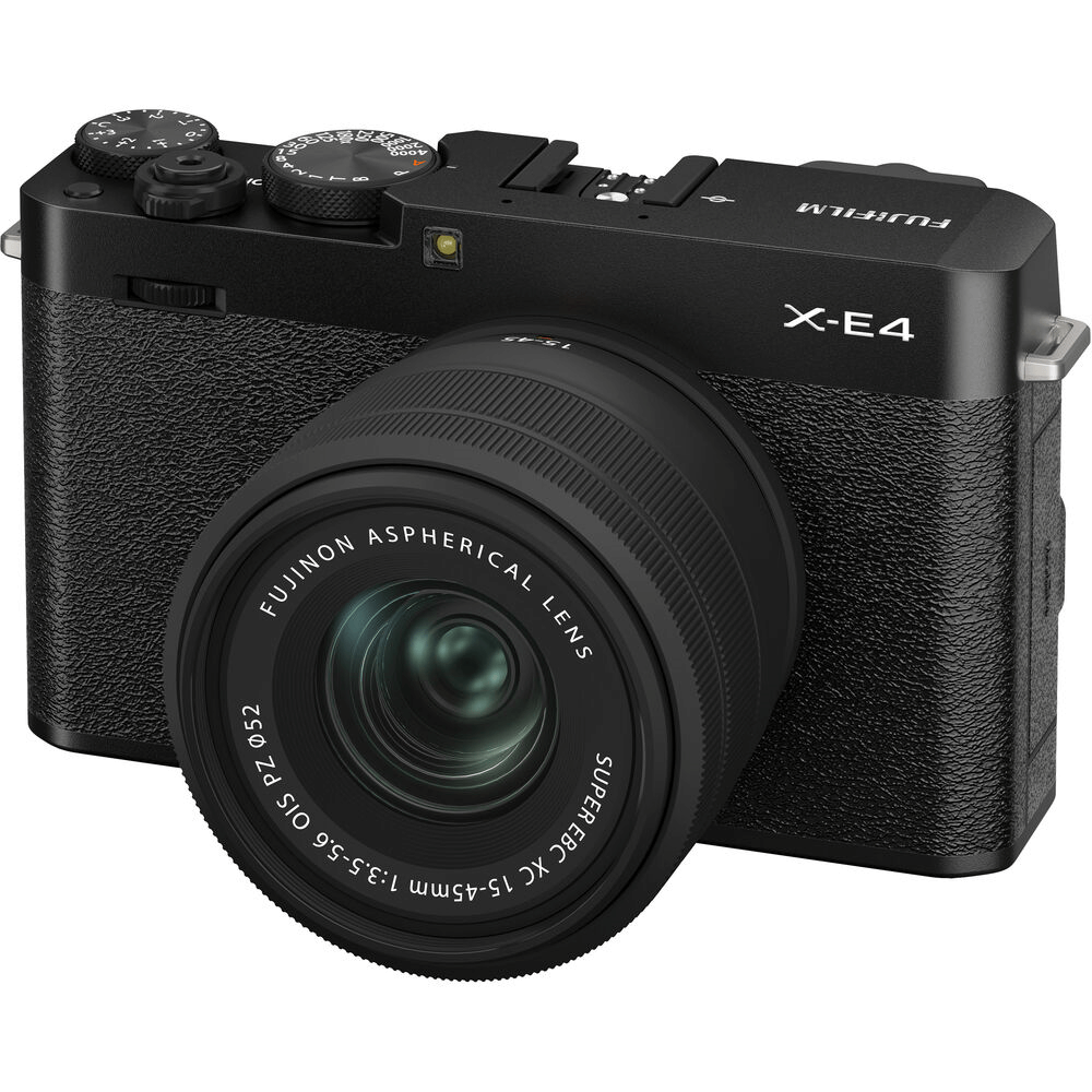 Fujifilm X-E4 ブラック Mirrorless FujiFilm X-E4 4K Preta - eMania Foto e Video