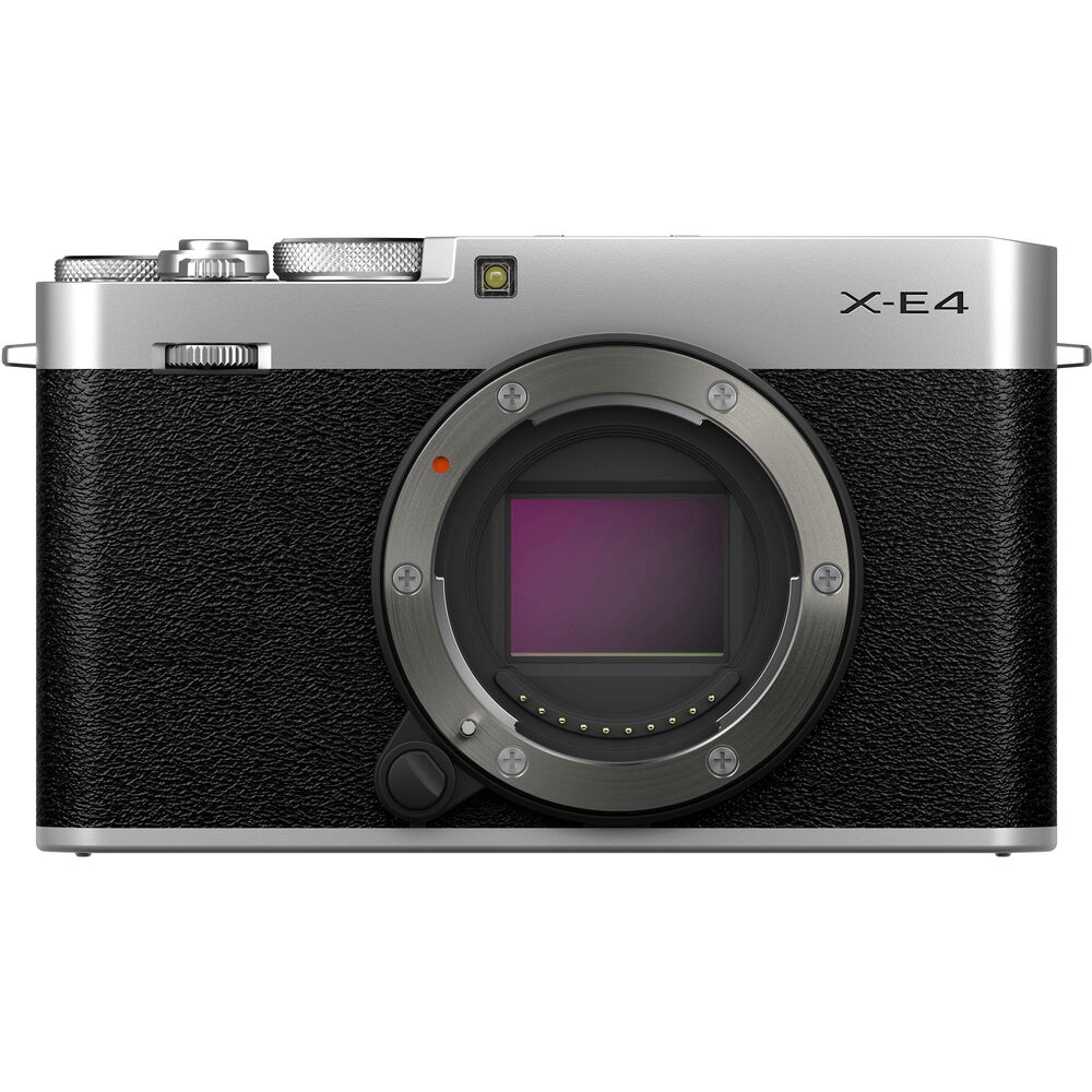 FUJIFILM X-E4 シルバー Mirrorless FujiFilm X-E4 4K Prata - eMania Foto e Video