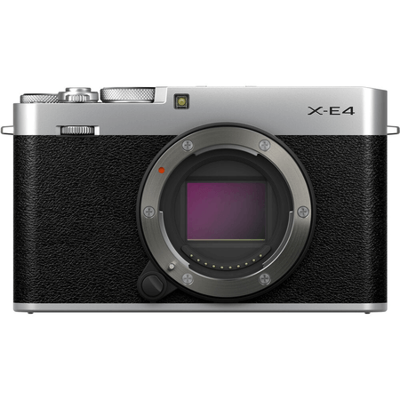 Camera-FujiFilm-X-E4-Mirrorless-4K-Prata--So-Corpo-
