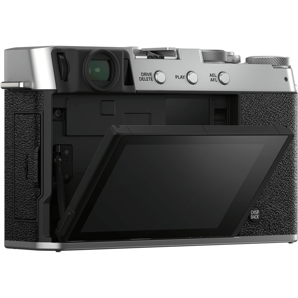 Mirrorless FujiFilm X-E4 4K Prata - eMania Foto e Video