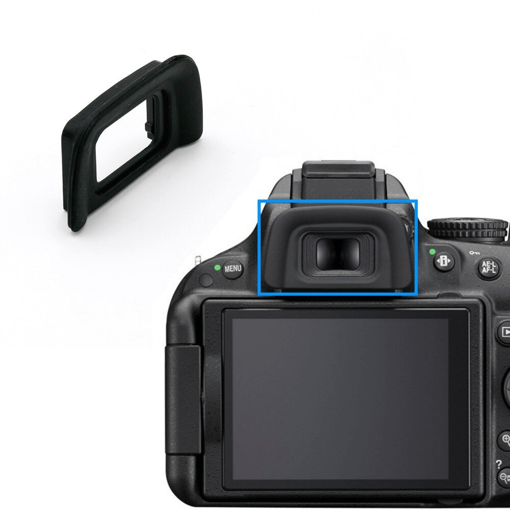 Replacement DK-20 DK20 Eyecup For Nikon FM10 D50 D60 D70s D5100 D3200 D3100 D3000 Cameras (2 Pack