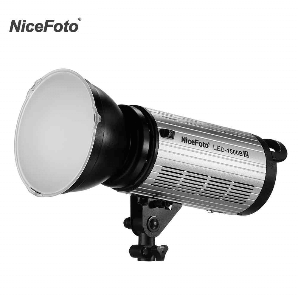 Iluminador-LED-NiceFoto-LED-1500B-II-Video-Light-Luz-Continua-150W-Bivolt Iluminador-LED-NiceFoto-LED-1500B-II-Video-Light-Luz-Continua-150W-Bivolt