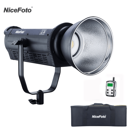 Iluminador-LED-NiceFoto-HA-3300A-COB-Video-Light-Bi-Color-330W-Bowens--Bivolt-