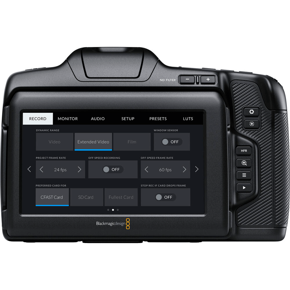 Blackmagic Pocket 6KPro Cinema - WorldView