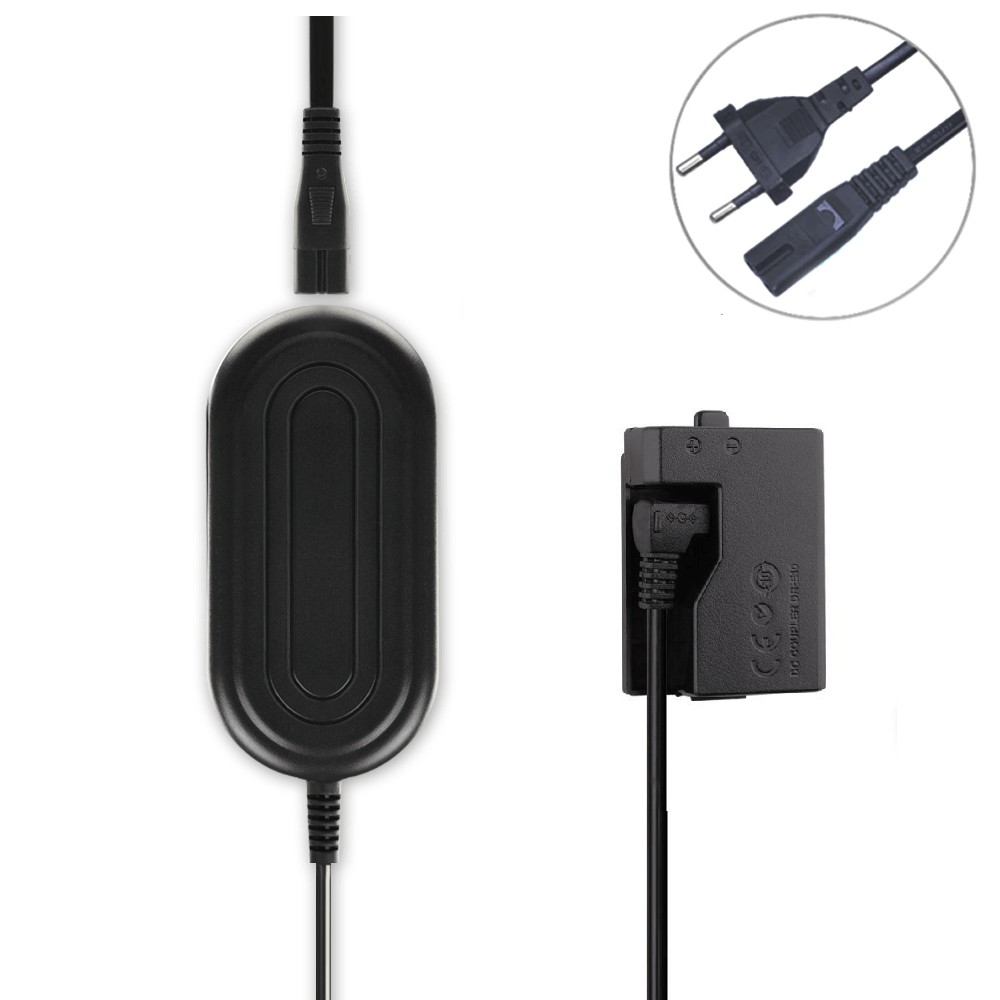 Adaptador-CA-ACK-E10-com-Acoplador-DC-DR-E10-para-Bateria-Canon-LP-E10--Bivolt- Adaptador-CA-ACK-E10-com-Acoplador-DC-DR-E10-para-Bateria-Canon-LP-E10--Bivolt-