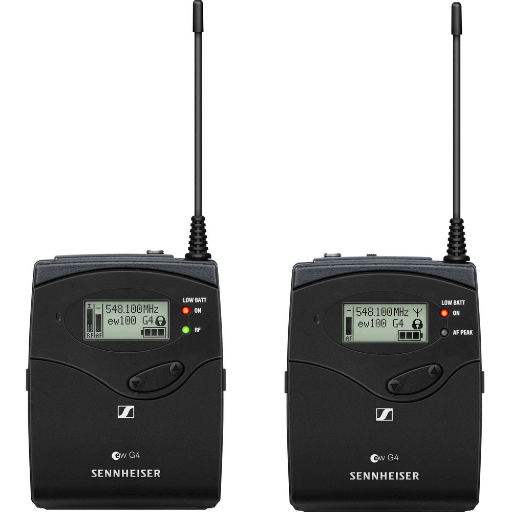 ワイヤレス XLR　SENNHEISER wireless G4 ew100 Sistema Microfone Digital Sennheiser EW 100 ENG G4-A Wireless