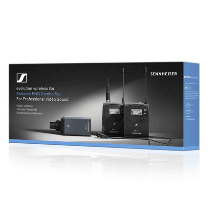 Sistema Microfone Digital Sennheiser EW 100 ENG G4-A Wireless - WorldView