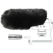 Kit-Protetor-de-Vento-e-Adaptador-XLR-Sennheiser-MZW-400-para-Microfone-MKE400