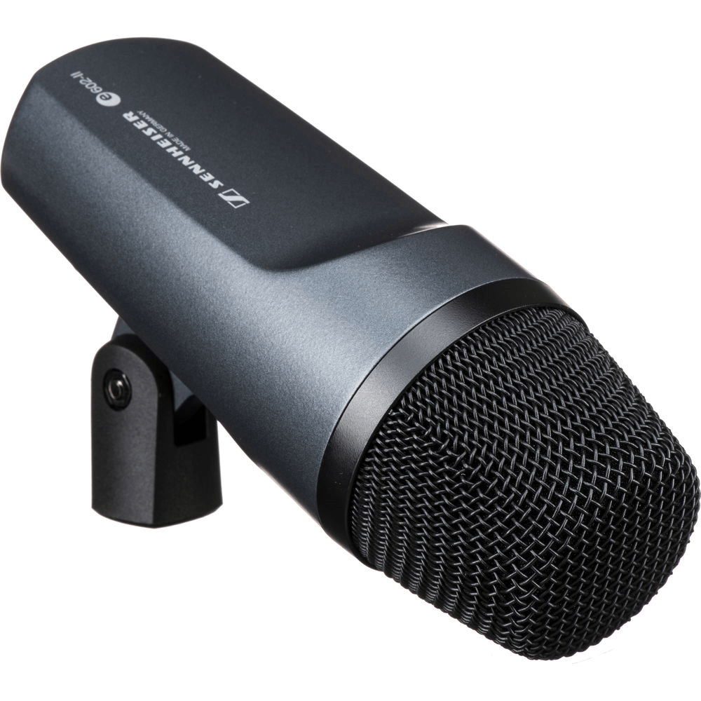 Microfone Sennheiser e 602 II Dinâmico Cardioide - eMania Foto e Video