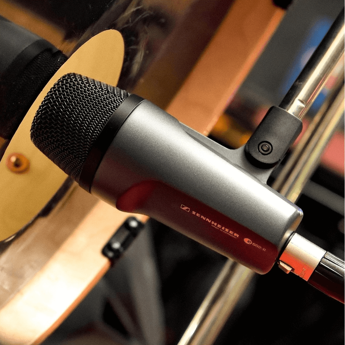 Microfone Sennheiser e 602 II Dinâmico Cardioide - eMania Foto e Video