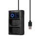 Carregador-de-Bateria-LP-E6-Duplo-USB