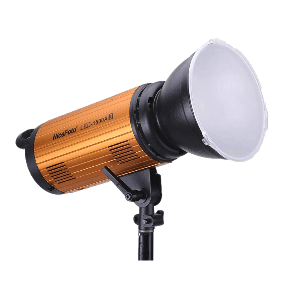 Iluminador-LED-NiceFoto-LED-1500A-II-Video-Light-Bi-Color-150W-Bivolt Iluminador-LED-NiceFoto-LED-1500A-II-Video-Light-Bi-Color-150W-Bivolt