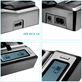 Carregador-Duplo-Rapido-para-Bateria-Panasonic-BLF19-com-USB--Bivolt-