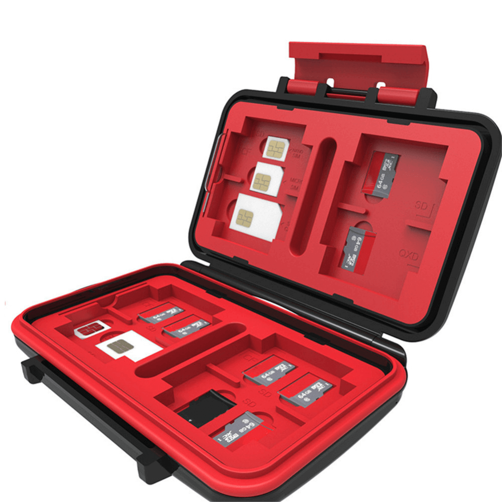 Estojo-Rigido-de-Cartao-de-Memoria-LensGo-Kh8S-26-em-1-Impermeavel Estojo-Rigido-de-Cartao-de-Memoria-LensGo-Kh8S-26-em-1-Impermeavel