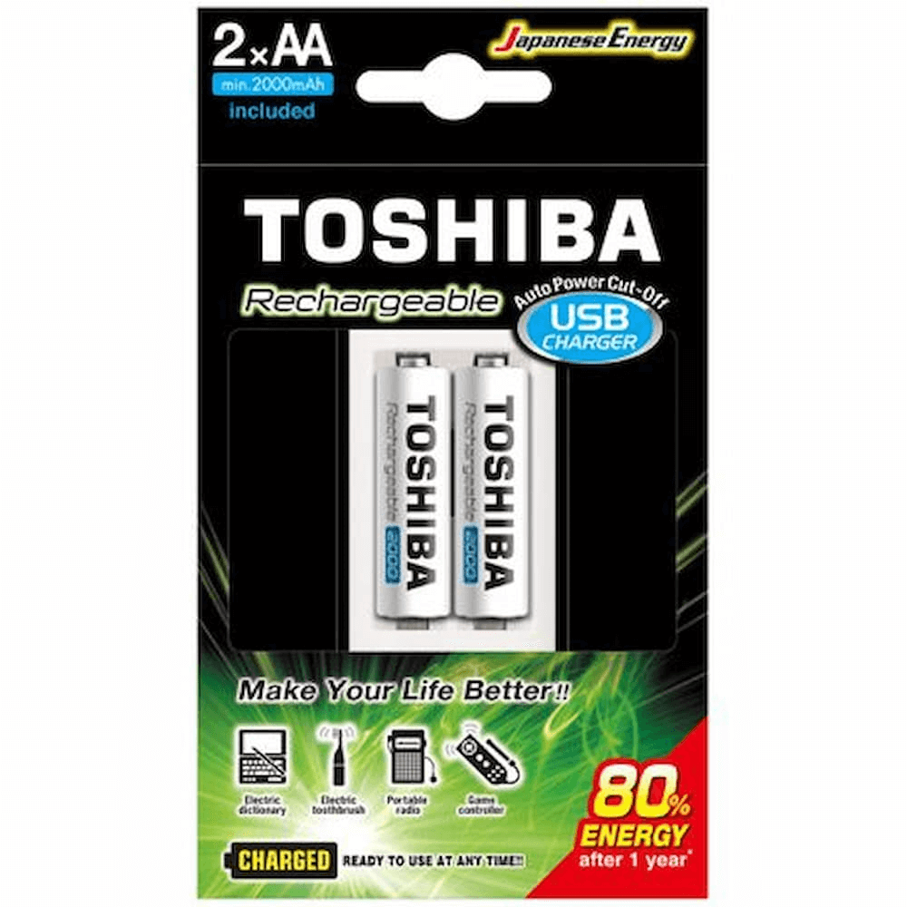 Carregador-USB-Toshiba-de-Pilha-AA-AAA-com-2x-Pilhas-AA-Recarregavel-de-2000mAh Carregador-USB-Toshiba-de-Pilha-AA-AAA-com-2x-Pilhas-AA-Recarregavel-de-2000mAh