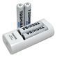 Carregador-USB-Toshiba-de-Pilha-AA-AAA-com-2x-Pilhas-AA-Recarregavel-de-2000mAh
