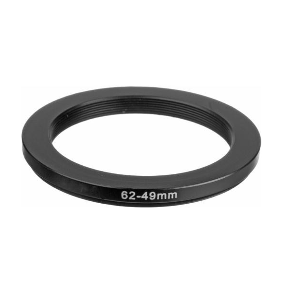 Anel-Adaptador-SD-Step-Down-62-49mm-para-Filtro-de-Lente Anel-Adaptador-SD-Step-Down-62-49mm-para-Filtro-de-Lente