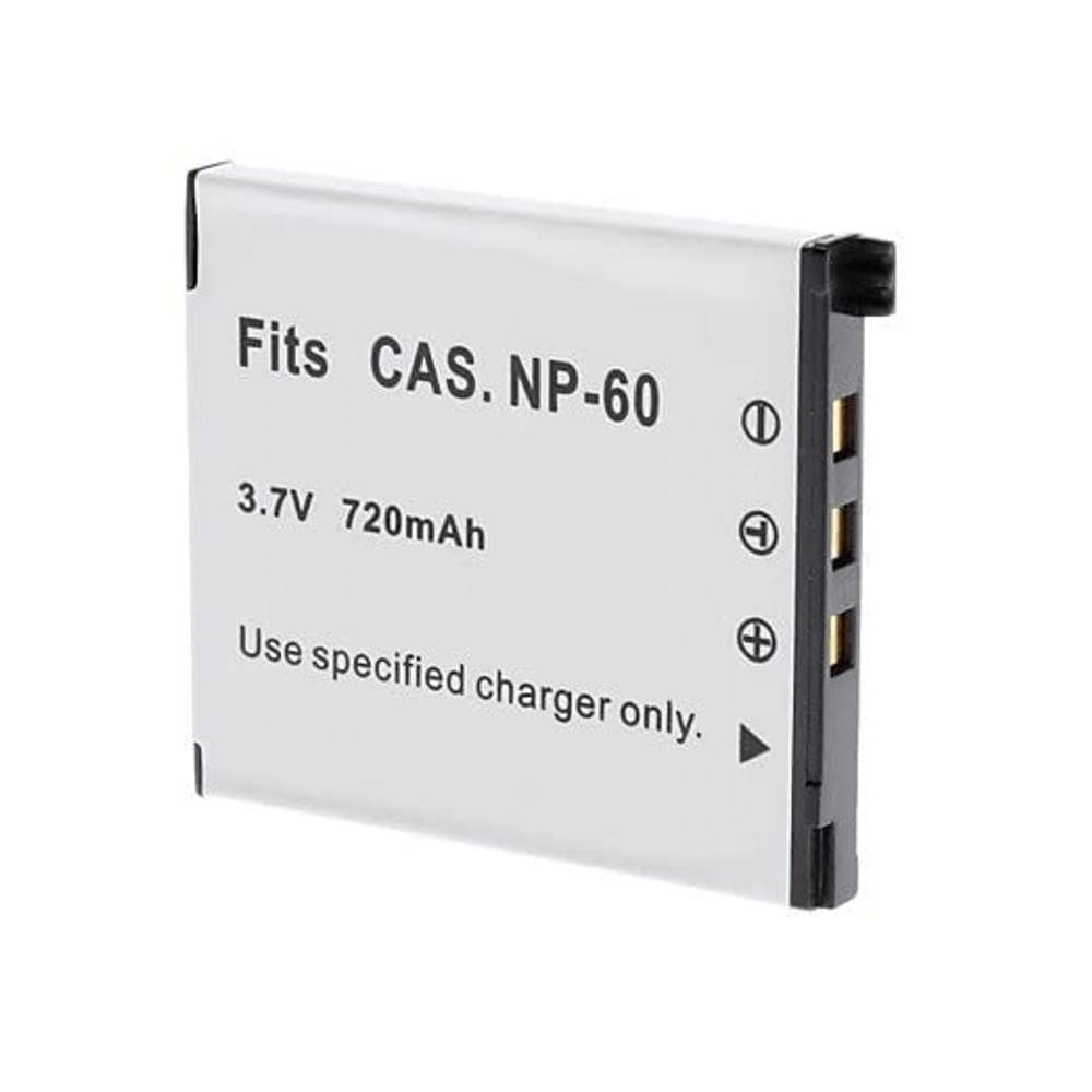 Bateria-NP-60-para-Casio--720mAh-e-3.7v- Bateria-NP-60-para-Casio--720mAh-e-3.7v-