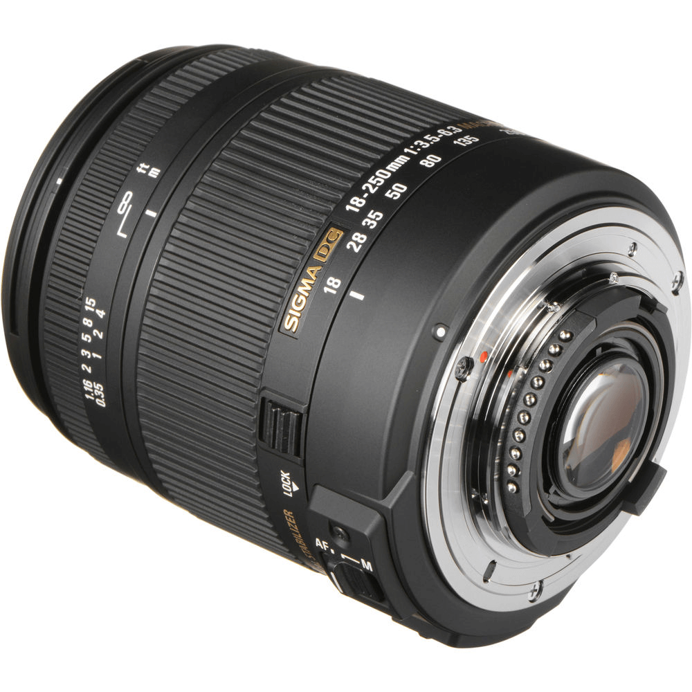 Lente Sigma 18-250mm para Nikon - eMania Foto e Video