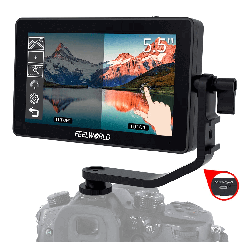 Monitor-de-Referencia-5.5--FeelWorld-F6-Plus-V2-4K-HDMI-LUT-TouchScreen Monitor-de-Referencia-5.5--FeelWorld-F6-Plus-V2-4K-HDMI-LUT-TouchScreen