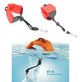 Boia-Flutuante-JJC-ST-6R-para-Cameras-de-Acao-e-Esportivas--Vermelho-