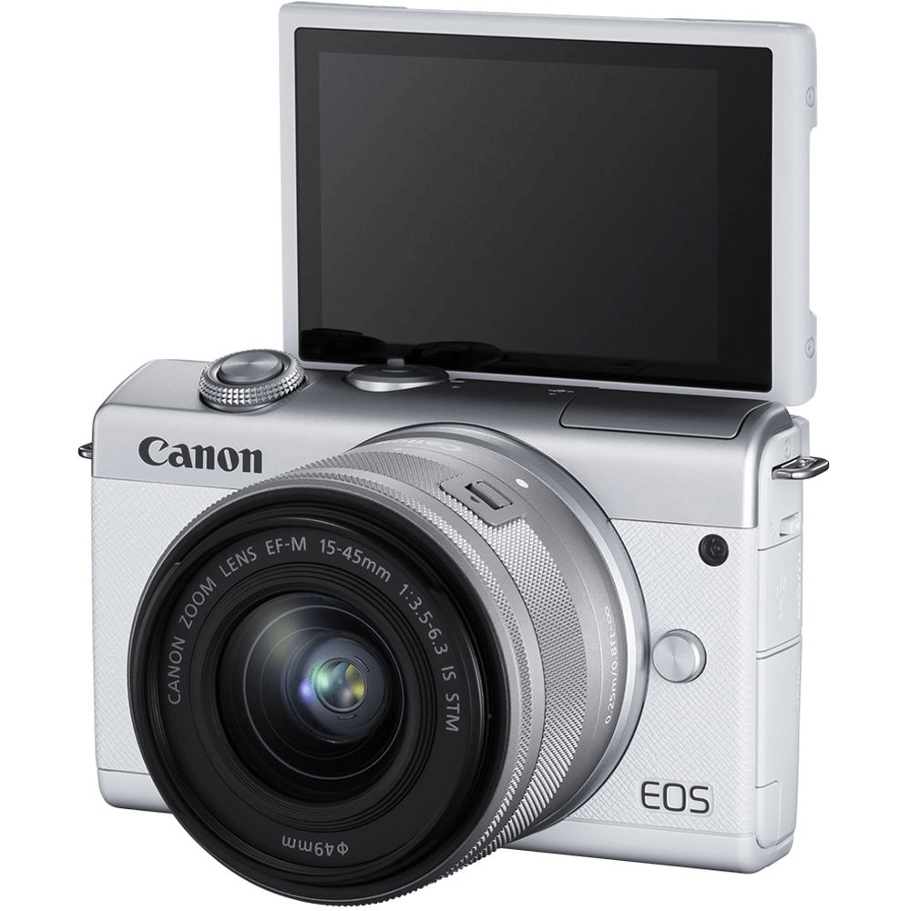 Mirrorless Canon M200 4K com Lente 15-45mm - WorldView