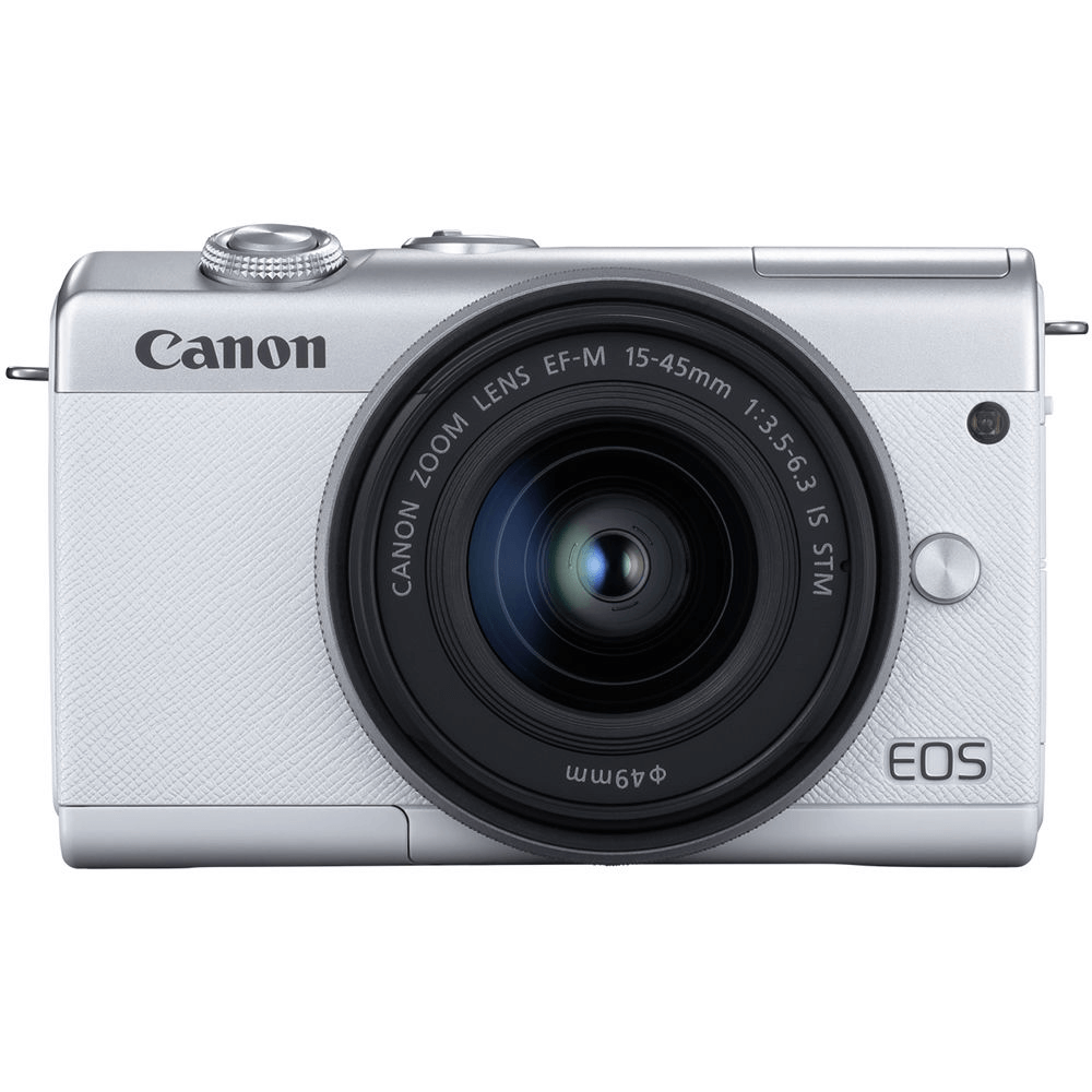 Mirrorless Canon M200 4K com Lente 15-45mm - WorldView