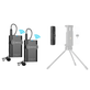 Microfone-de-Lapela-Duplo-Sem-Fio-Boya-BY-WM4-Pro-K6-para-Dispositivos-e-Smartphones-Android--USB-C- Microfone-de-Lapela-Duplo-Sem-Fio-Boya-BY-WM4-Pro-K6-para-Dispositivos-e-Smartphones-Android--USB-C-