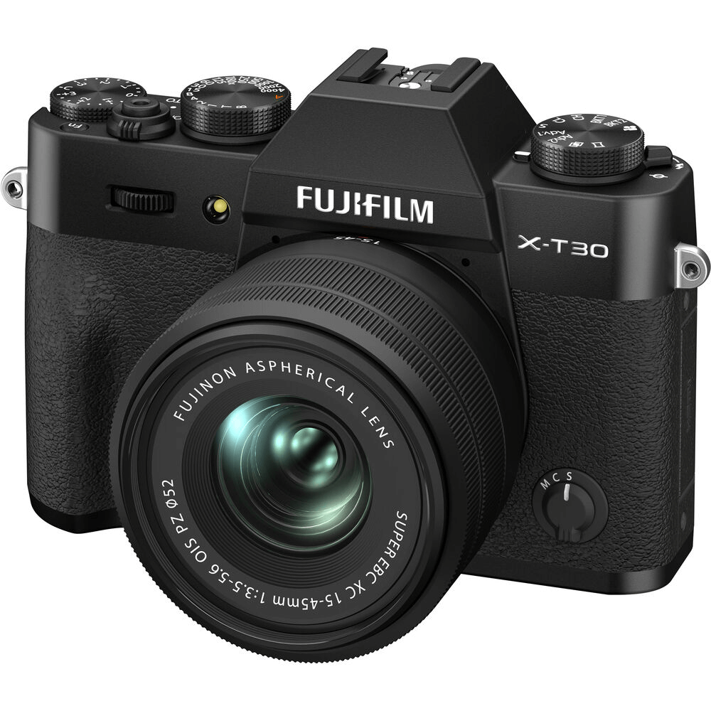 Câmera Mirrorless FujiFilm X-T30 II + Lente XC 15-45mm - WorldView