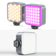 Iluminador-Led-Video-Light-RGB-LED-01-Dupla-Face-5W-Compacto-para-Cameras-e-Filmadoras