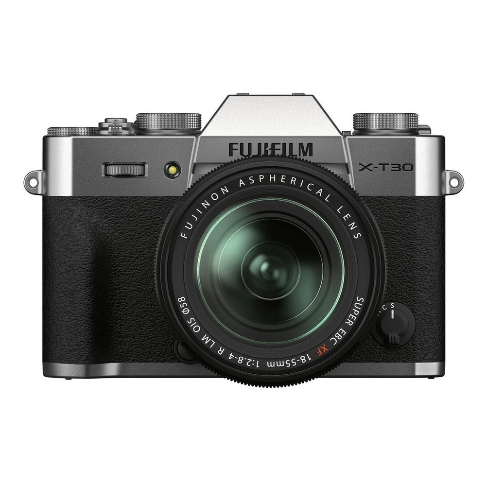 Camera-FujiFilm-X-T30-II-Mirrorless-Prata---Lente-XF-18-55mm-f-2.8-4-R-LM-OIS Camera-FujiFilm-X-T30-II-Mirrorless-Prata---Lente-XF-18-55mm-f-2.8-4-R-LM-OIS