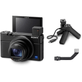 Kit-Camera-Sony-Cyber-shot-DSC-RX100-VII-com-Shooting-Grip-VCT-SGR1