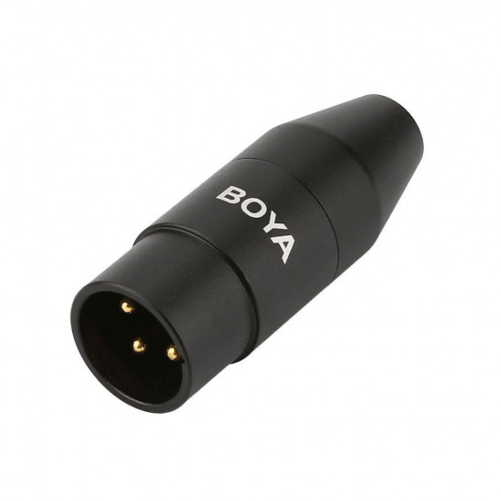 Adaptador-Boya-35C-XLR-Conversor-de-Microfone-P2-35mm-para-Conector-XLR Adaptador-Boya-35C-XLR-Conversor-de-Microfone-P2-35mm-para-Conector-XLR