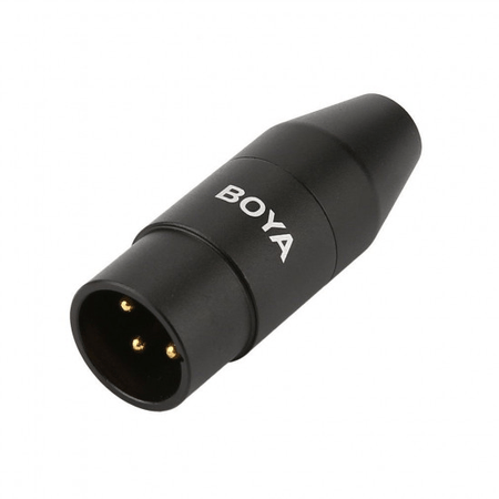 Adaptador-Boya-35C-XLR-Conversor-de-Microfone-P2-35mm-para-Conector-XLR