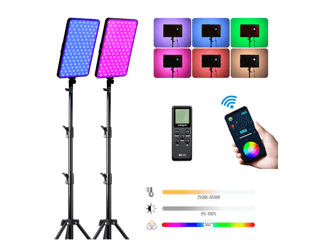 Kit Iluminação LED Weeylite Sprite 40 RGB - eMania Foto e Video