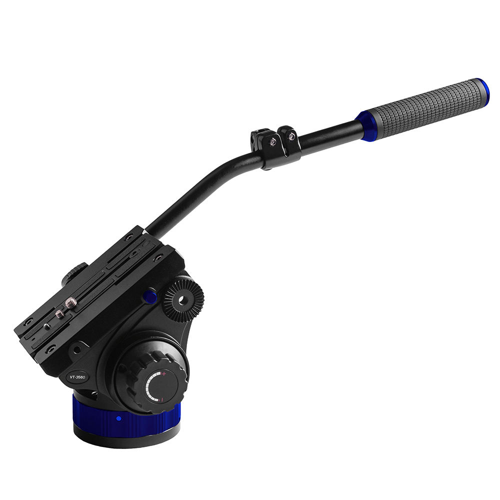 Cabeca-de-Video-Hidraulica-Fluida-VT-3560-com-Amortecimento-Profissional Cabeca-de-Video-Hidraulica-Fluida-VT-3560-com-Amortecimento-Profissional